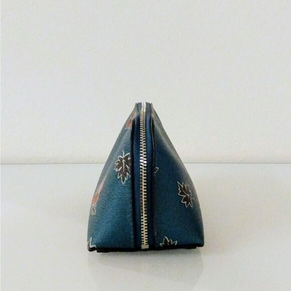 Coach WildFlower Teal Cosmetic Bag - Picture 5 of 9